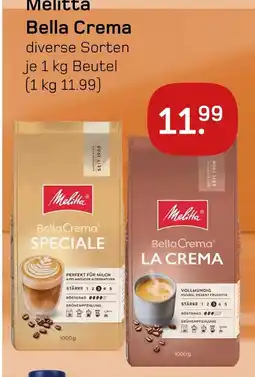 boni Center Melitta bella crema Angebot