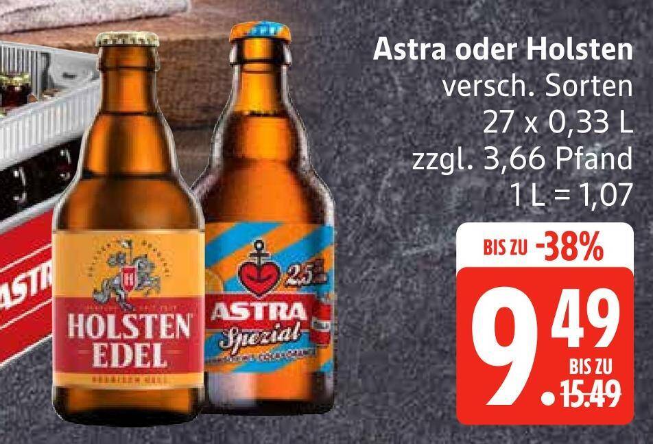 Spannende Holsten Edel Angebot Bild