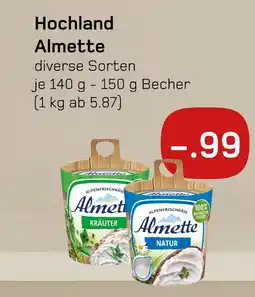 akzenta Hochland almette Angebot