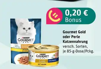 boni Center Purina gourmet gold oder perle katzennahrung Angebot