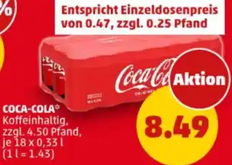 PENNY Coca-cola Angebot
