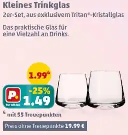 PENNY Kleines Trinkglas Angebot