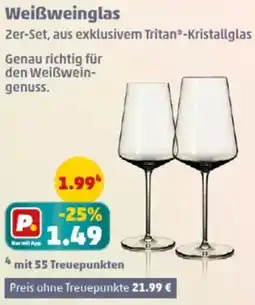 PENNY Weißweinglas Angebot