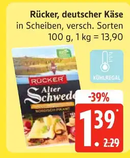 Edeka Rücker deutscher käse Angebot