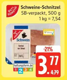 Edeka Schwein schweine-schnitzel Angebot