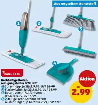 PENNY PAUL KOCH Nachhaltige Bodenreinigungshelfer ECO LINE Angebot