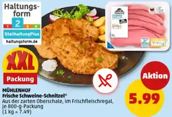 PENNY MÜHLENHOF Frische Schweine-Schnitzel Angebot