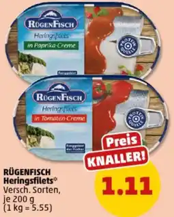 PENNY RÜGENFISCH Heringsfilets Angebot