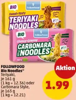 PENNY FOLLOWFOOD Bio Noodles Angebot