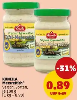 PENNY KUNELLA Meerrettich Angebot