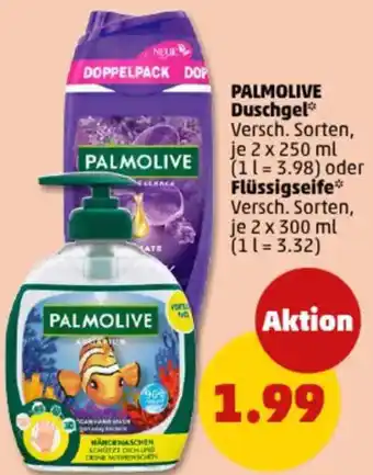 PENNY PALMOLIVE Duschgel oder Flüssigseife Angebot