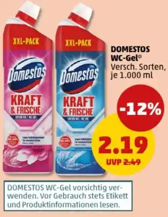 PENNY DOMESTOS WC-Gel Angebot