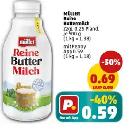 PENNY MÜLLER Reine Buttermilch Angebot