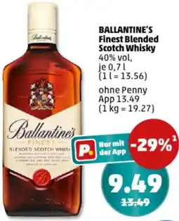 PENNY BALLANTINE'S Finest Blended Scotch Whisky Angebot