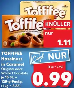 Kaufland TOFFIFEE Haselnuss in Caramel Angebot