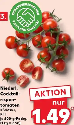 Kaufland Niederl. Cocktail- rispen- tomaten Angebot