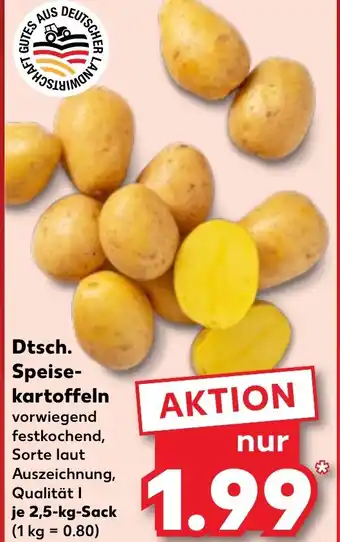 Kaufland Dtsch. Speise- kartoffeln Angebot