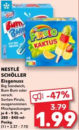 Kaufland NESTLÉ SCHÖLLER Eisgenuss Angebot