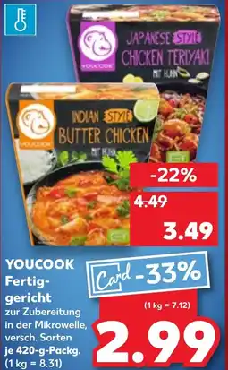 Kaufland YOUCOOK Fertig- gericht Angebot