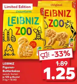 Kaufland LEIBNIZ Figuren- Butterkekse Angebot