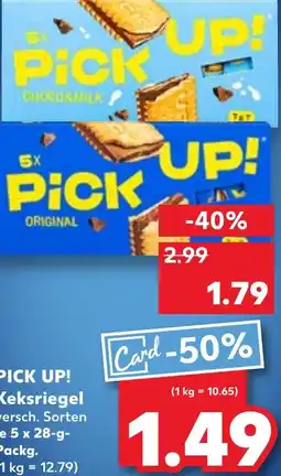 Kaufland PICK UP! Keksriegel Angebot