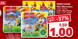 Kaufland Ferdi Fuchs Mini Würstchen Angebot