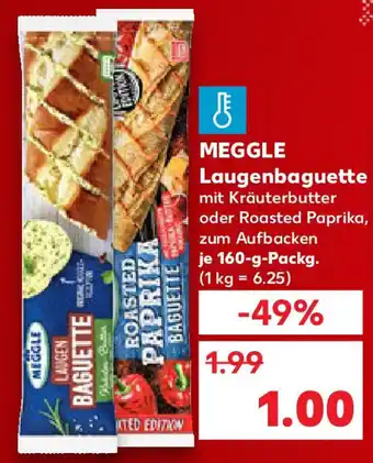 Kaufland MEGGLE Laugenbaguette Angebot