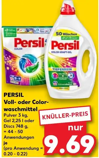 Kaufland PERSIL Voll- oder Color- waschmittel Angebot