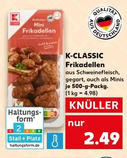 Kaufland K-CLASSIC Frikadellen Angebot