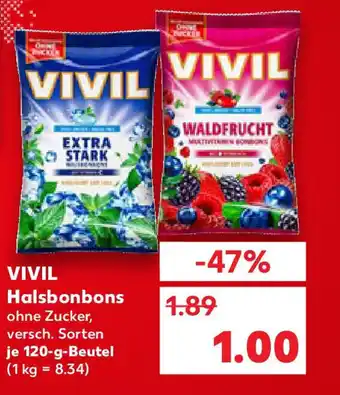 Kaufland VIVIL Halsbonbons Angebot