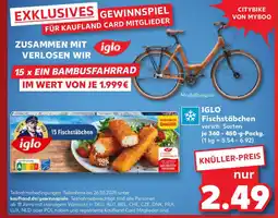 Kaufland IGLO Fischstäbchen Angebot