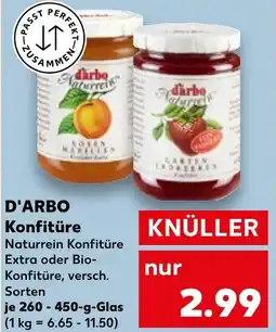 Kaufland D'ARBO Konfitüre Angebot