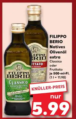 Kaufland FILIPPO BERIO Natives Olivenöl extra Angebot