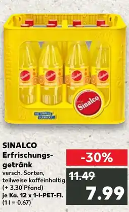 Kaufland SINALCO Erfrischungs- getränk Angebot