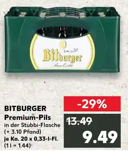 Kaufland BITBURGER Premium-Pils Angebot