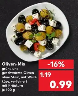 Kaufland Oliven-Mix grüne und Angebot