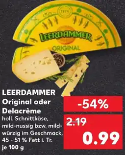 Kaufland LEERDAMMER Original oder Delacrème Angebot