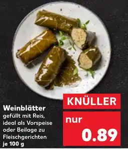 Kaufland Weinblätter gefüllt mit Reis Angebot