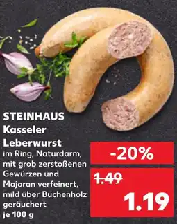 Kaufland STEINHAUS Kasseler Leberwurst Angebot