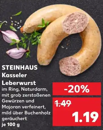 Kaufland STEINHAUS Kasseler Leberwurst Angebot