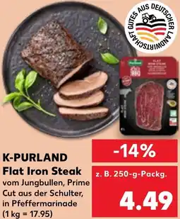 Kaufland K-PURLAND Flat Iron Steak Angebot