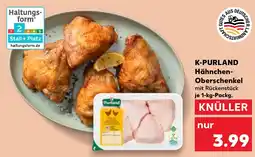 Kaufland K-PURLAND Hähnchen- Oberschenkel Angebot