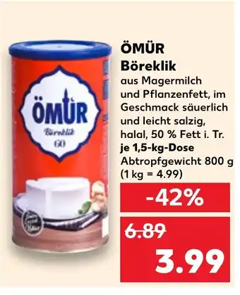 Kaufland ÖMÜR Böreklik Angebot