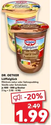 Kaufland DR. OETKER Löffelglück Angebot