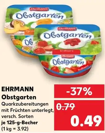 Kaufland EHRMANN Obstgarten Angebot