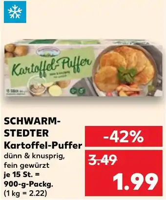 Kaufland SCHWARM- STEDTER Kartoffel-Puffer Angebot