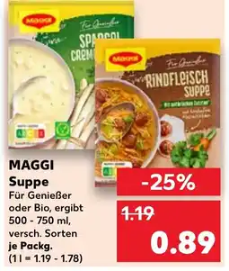 Kaufland MAGGI Suppe Angebot