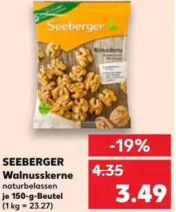 Kaufland SEEBERGER Walnusskerne Angebot