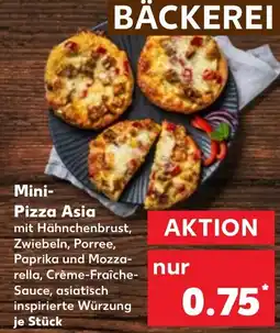 Kaufland Mini- Pizza Asia Angebot