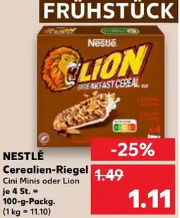 Kaufland NESTLÉ Cerealien-Riegel Angebot